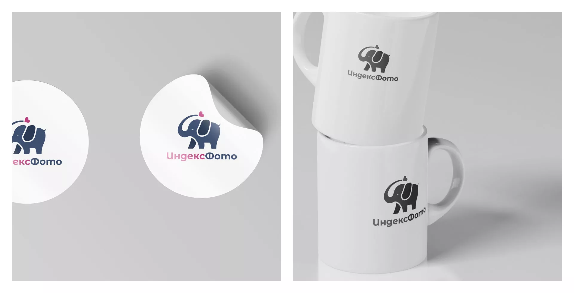 Разработка логотипа фотостудии «IndexPhoto» в Ивделе