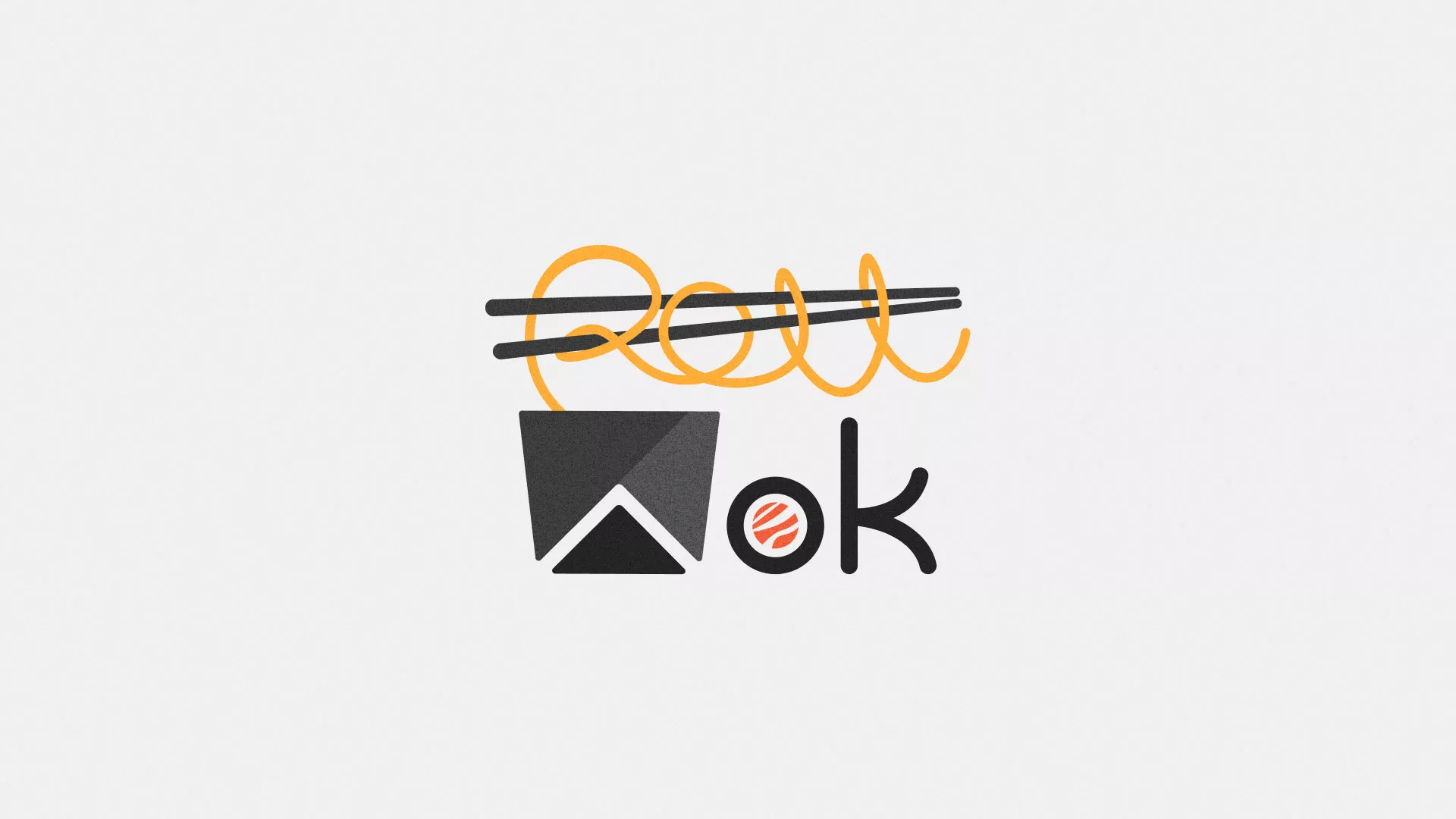 Разработка логотипа в Ивделе для суши-бара «Roll Wok Club» Разработка логотипа в Ивделе для суши-бара «Roll Wok Club»